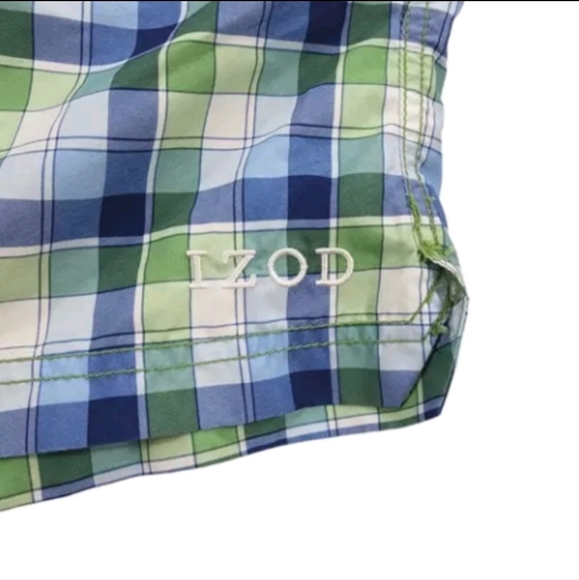 Izod Men's Lined Swim Trunks - Picture 2 of 6